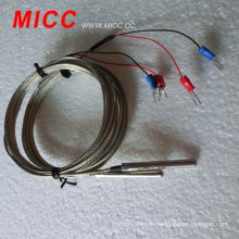 MICC PT1000 Einweg-Thermoelement-Sensor mit 4 * 15mm SS-Rohr